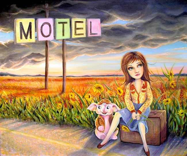 Five more miles to the Pink Hotel (we're almost there) - A Monday Playlist Cover Art by Kelly Haigh