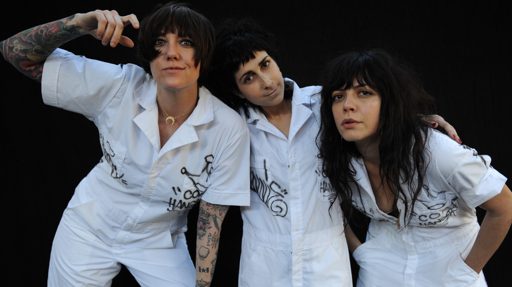 "Trailer Park Boneyard" by The Coathangers photo by Jeff Forney